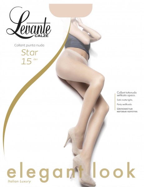 Levante - 15 denier classic puro-to-waist collant Star 15